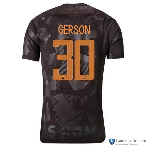 Camiseta AS Roma Tercera equipo Gerson 2017-18